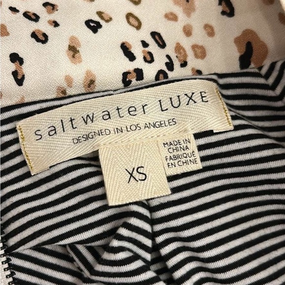 Saltwater Luxe Leopard Print Bomber Jacket - Picture 4 of 6